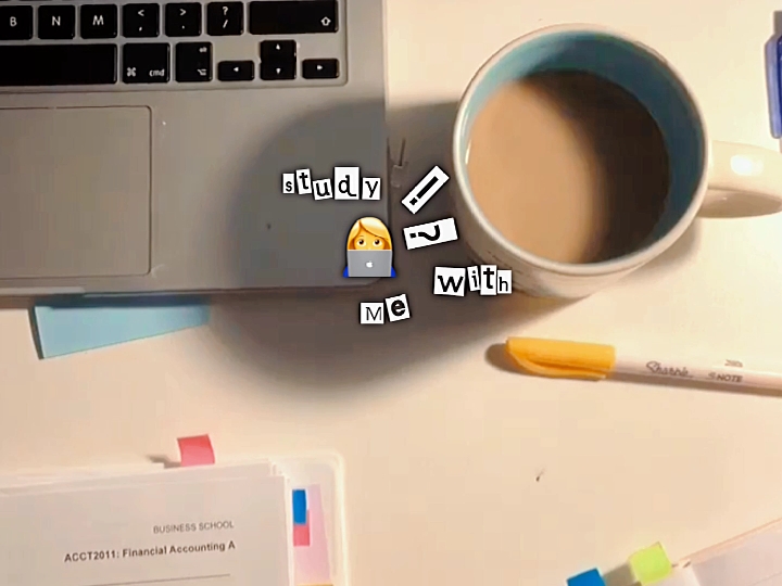 mini vlog study with