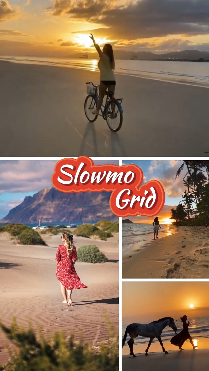 Vlog Slowmo Grid