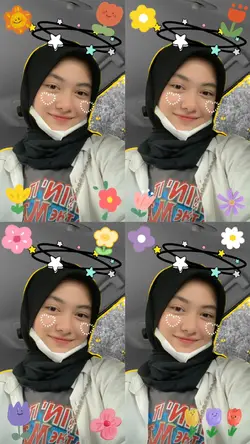 stiker bunga