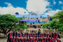 mẫu 10 ảnh kỉ yếu