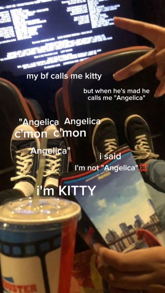 My bf calls me baby