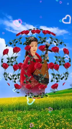 Quả Cầu Hoa Hồng