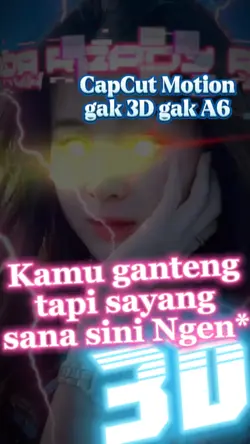 3D CAPCUT MOTION
