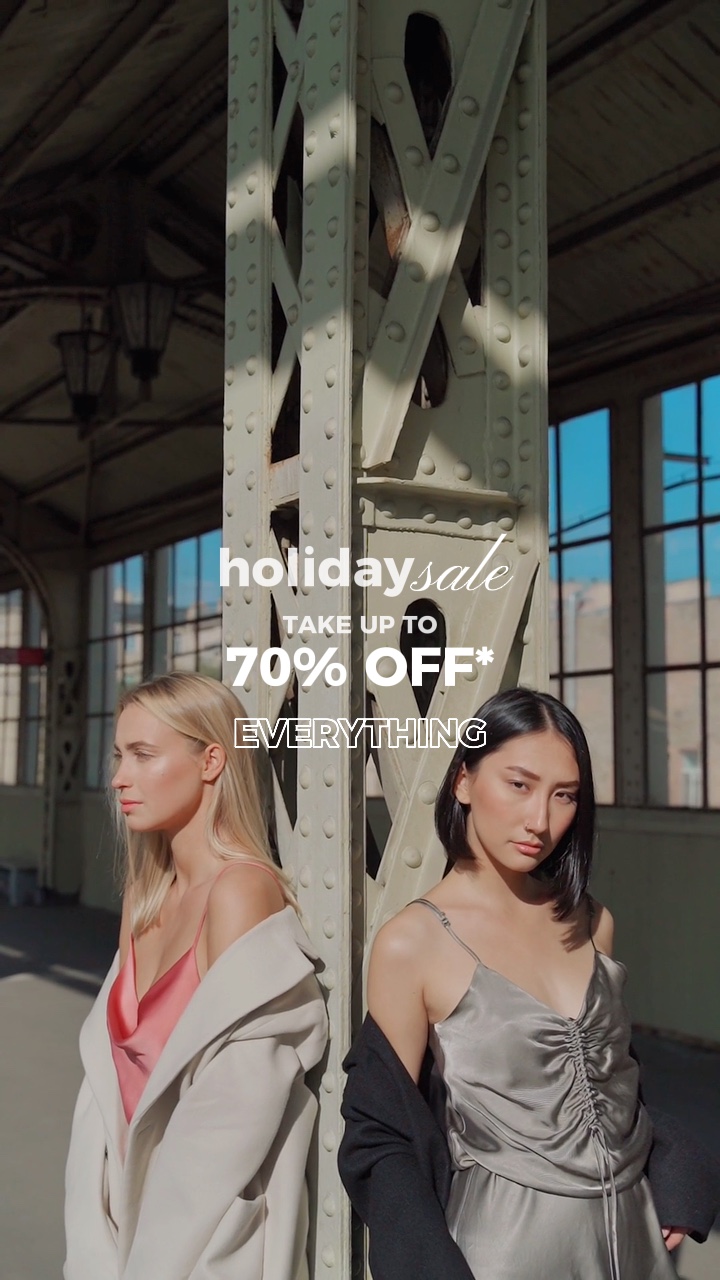 Promoción de moda de alta gama para mujeres