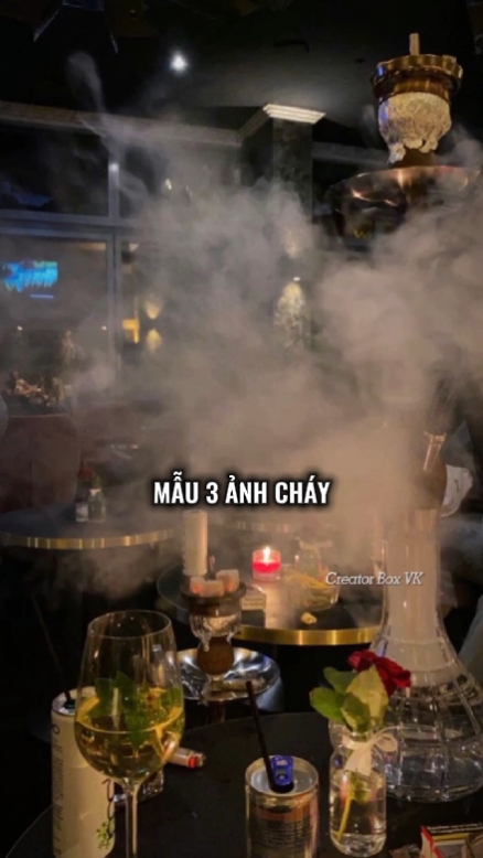 Terima kasih 3 ảnh cháy