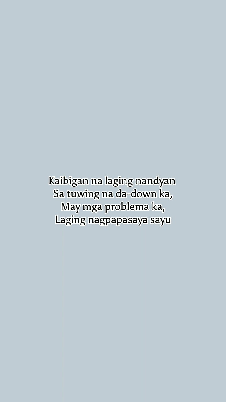 Kaibigan mong laging