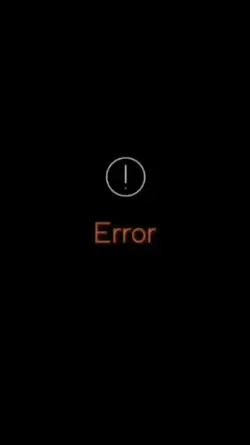 error 
