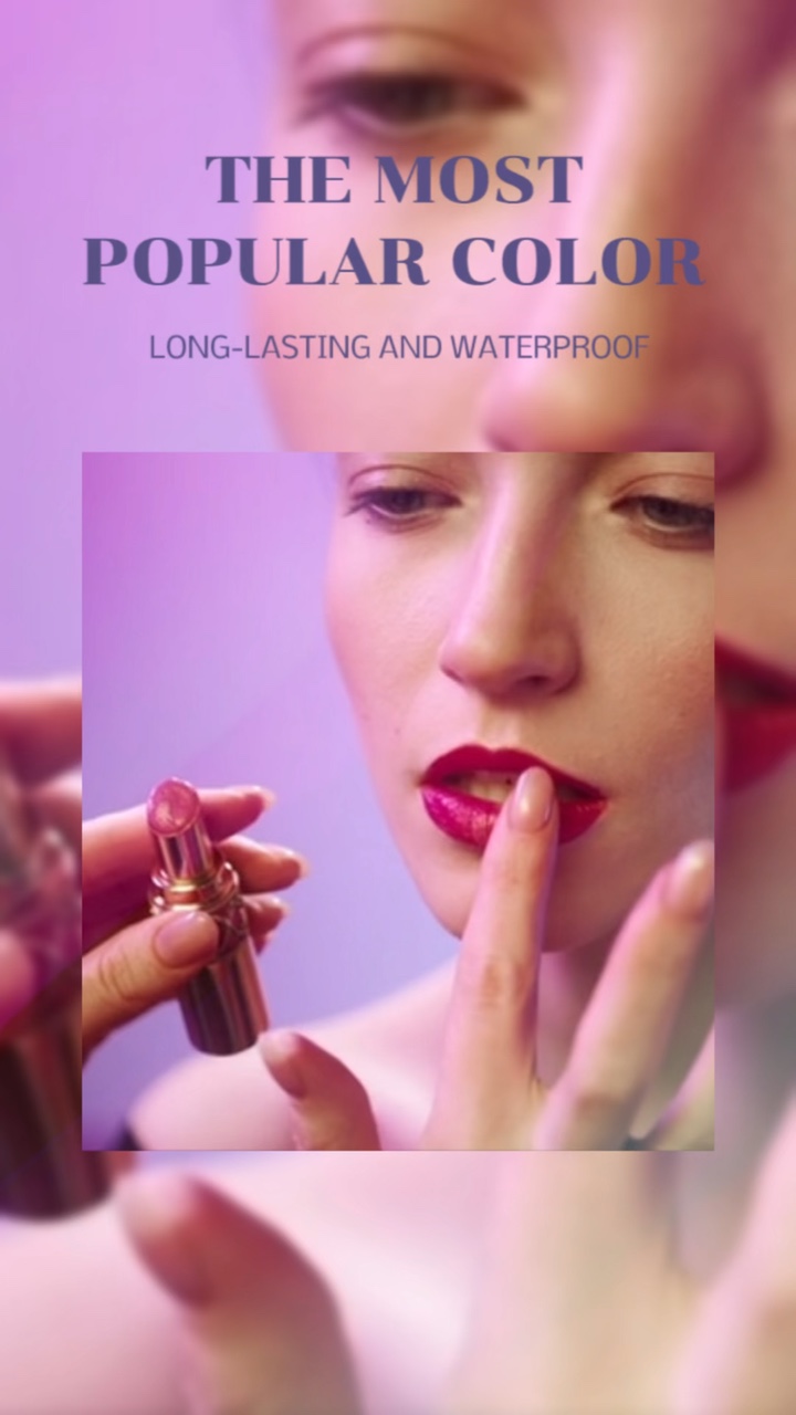 Minimalist na Pagba-brand ng Lipstick