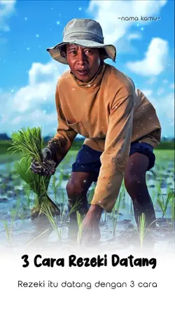 3 Cara Rezeki Datang