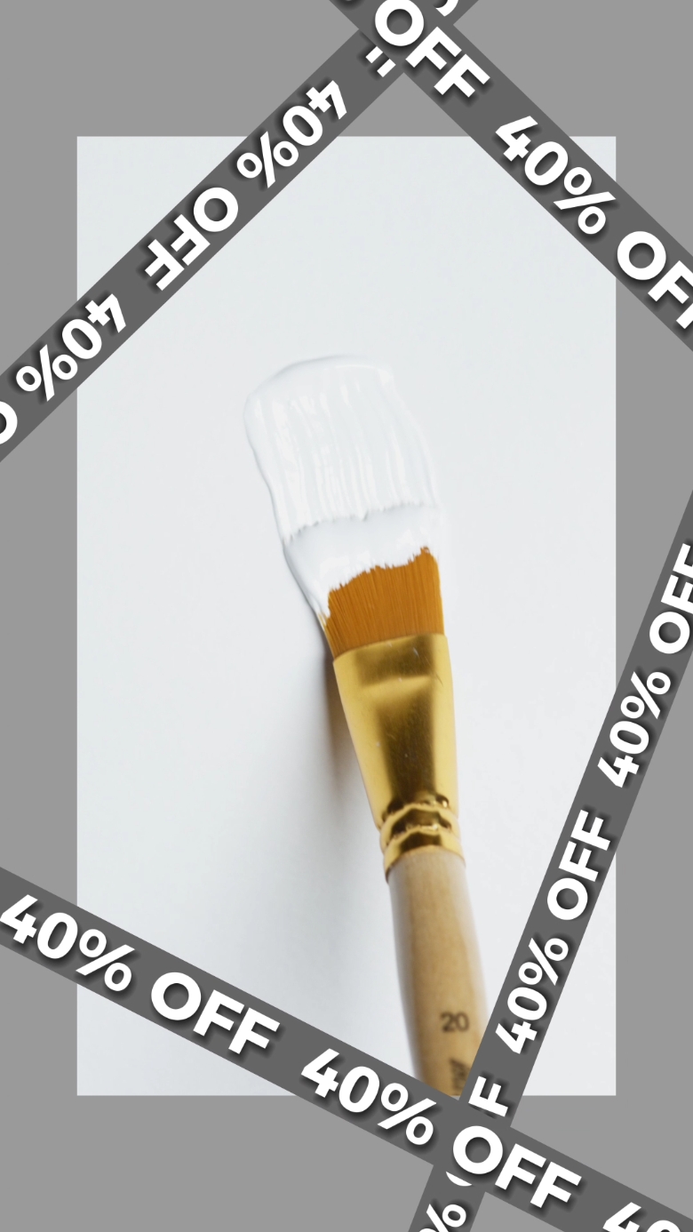 Beauté, image de marque, affichage de produits, teks d'animation