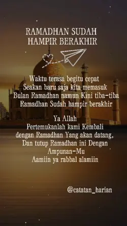 Ramadhan Berakhir