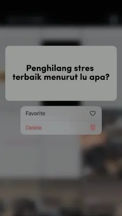penghilang stress