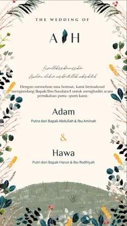 Undangan Pernikahan