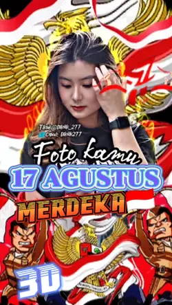 3D MERDEKA 17Agustus