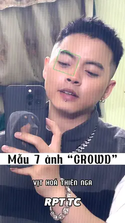 Mẫu 7 ảnh “Rót Flow”