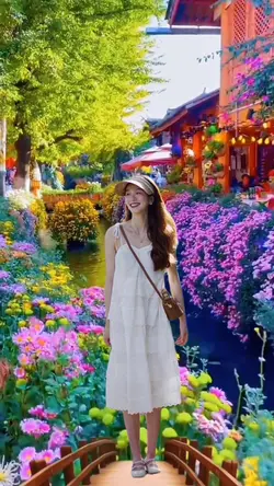 ghép nhiều cảnh hoa