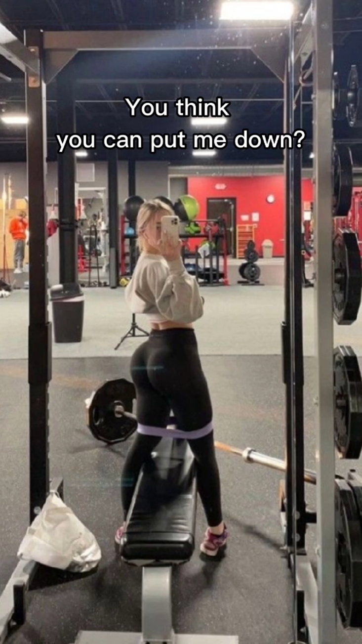 Garota da academia 