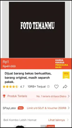 PRANK teman di soppy