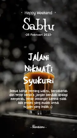 Sabtu 25 Feb 23