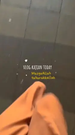 mini vlog kajian