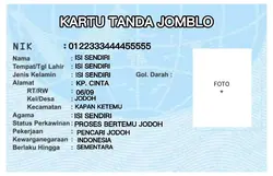 Kartu Tanda Jomblo
