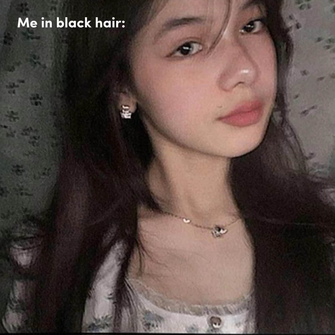 Cabelo preto vs. vermelho 