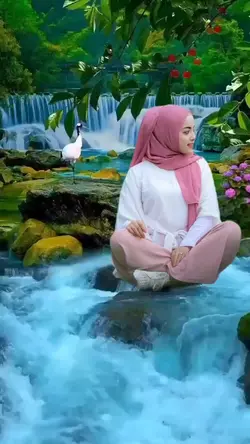foto duduk diatasAir