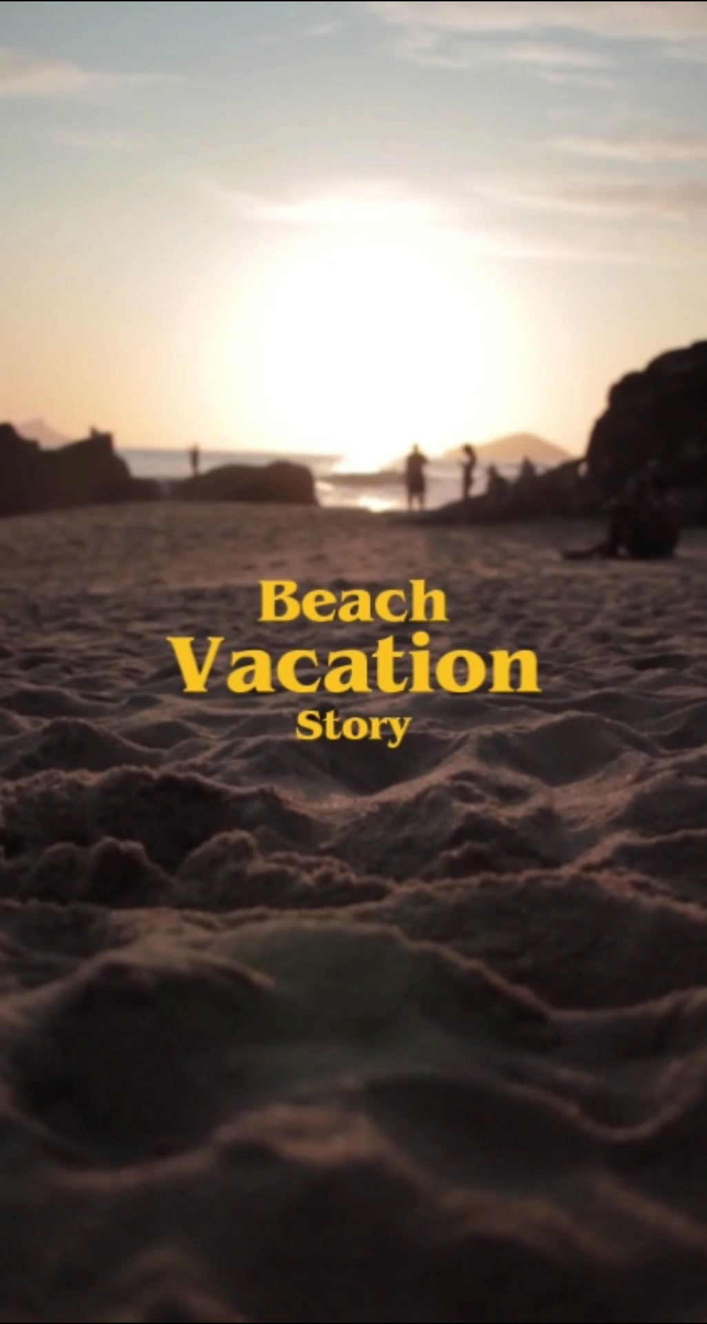 Historia De Vacaciones En La Playa