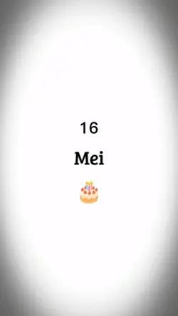 HBD 16 Mei