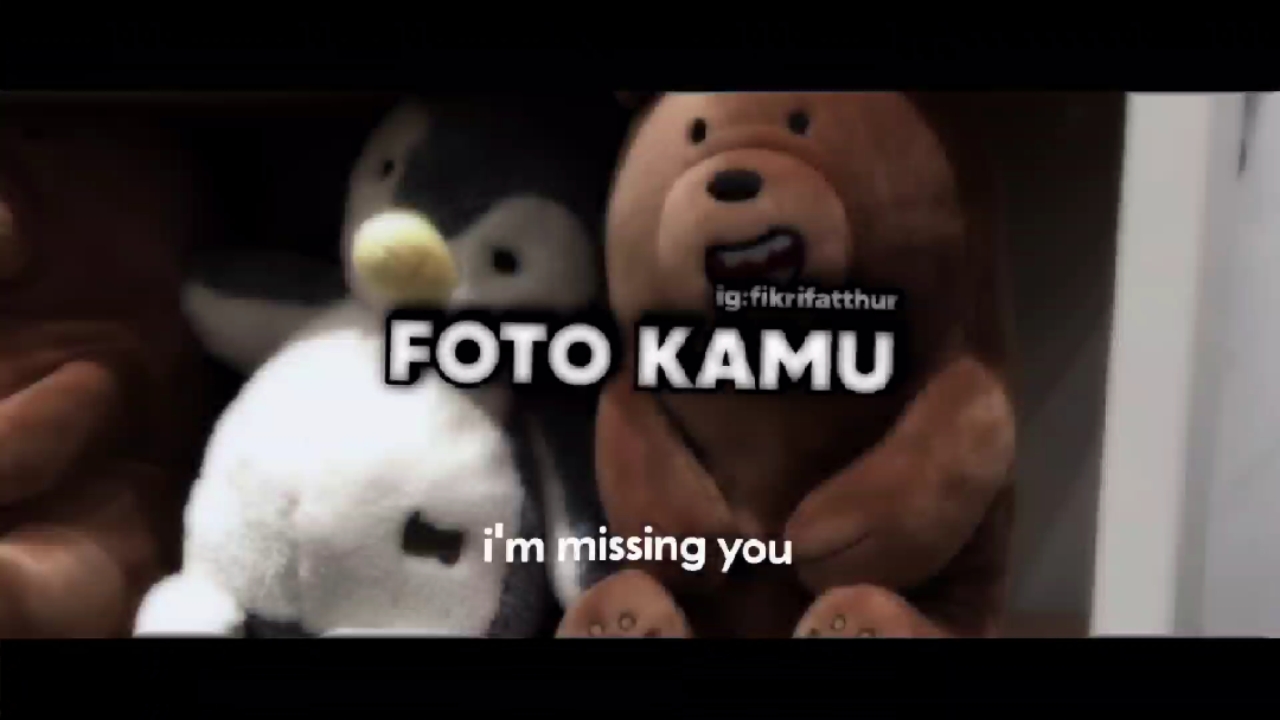 i'm missing you