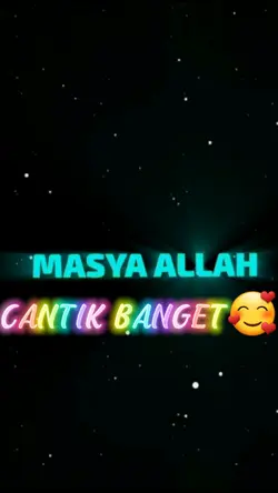 MasyaAllah