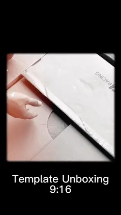 Unboxing timelapse
