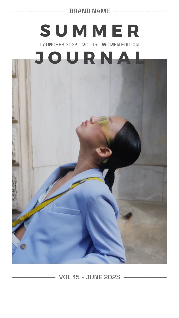 Promoção de roupas através de looks da moda