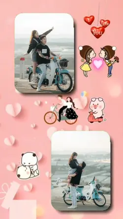 Mẫu 2 ảnh tình yêu 