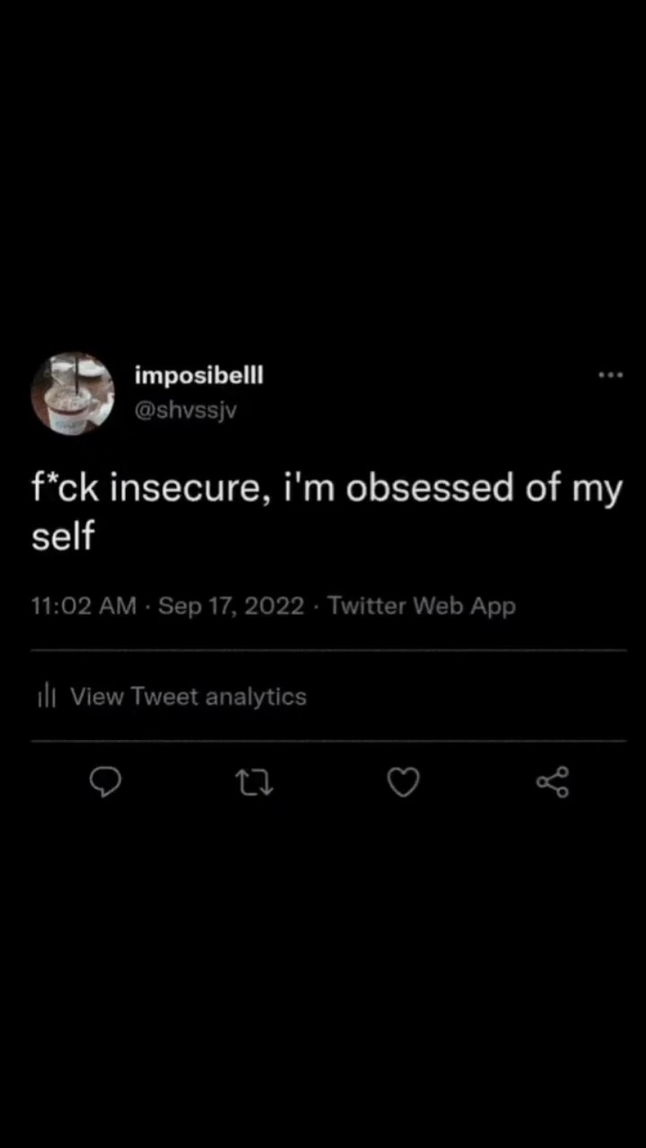 i obsessed my self