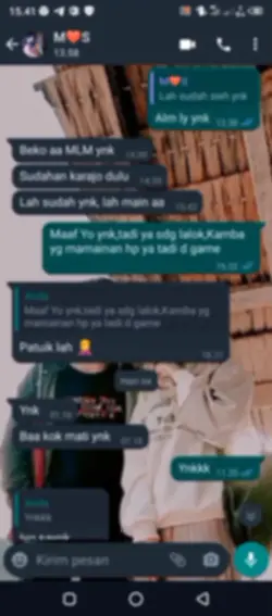 SS chat wa panjang 