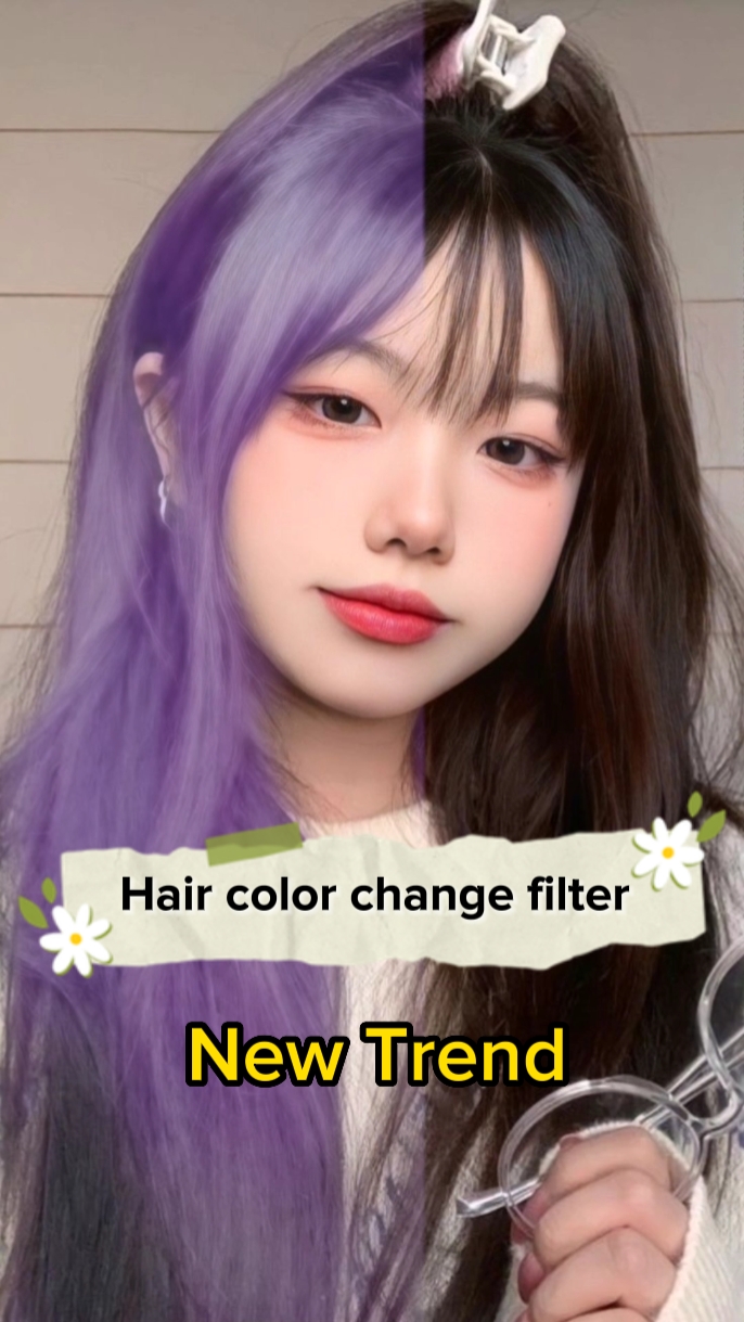 Filtro de cor de cabelo
