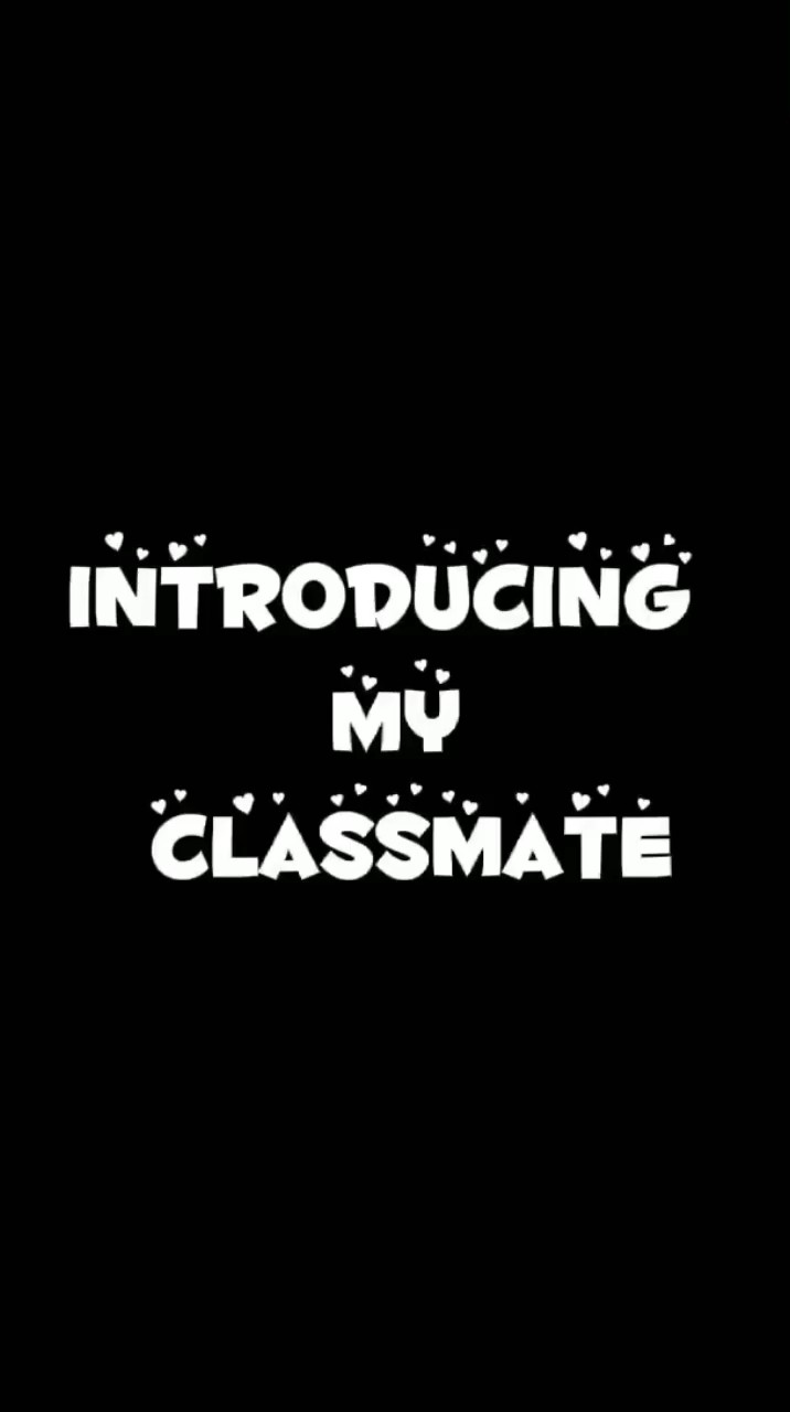 Introducing my class
