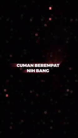 Berempat nih bang