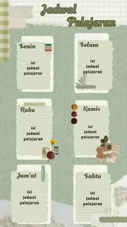 jadwal pelajaran