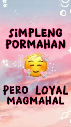 simpleng pormahan 