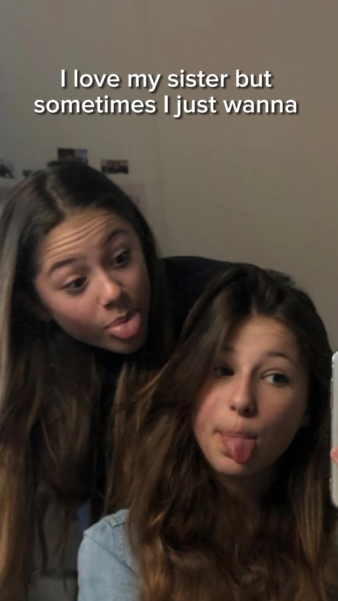Ich liebe meine Schwester, aber