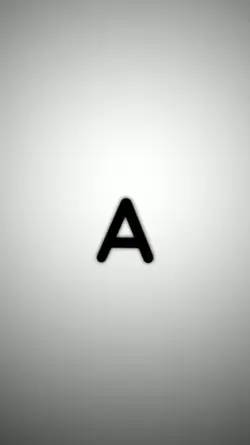 Letter A