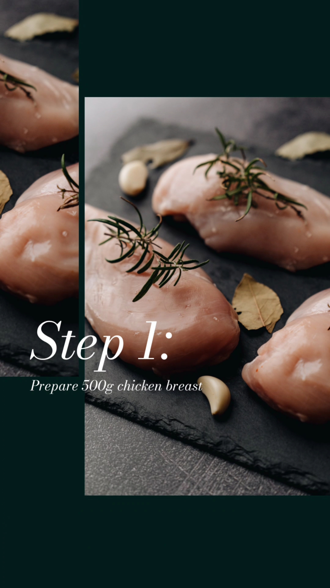 Affichage du processus de cuisson des aliments à la maison