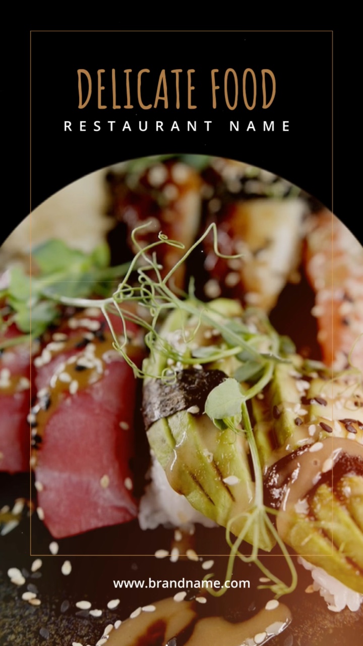 Delicate Restaurant Food's Ingredients Display