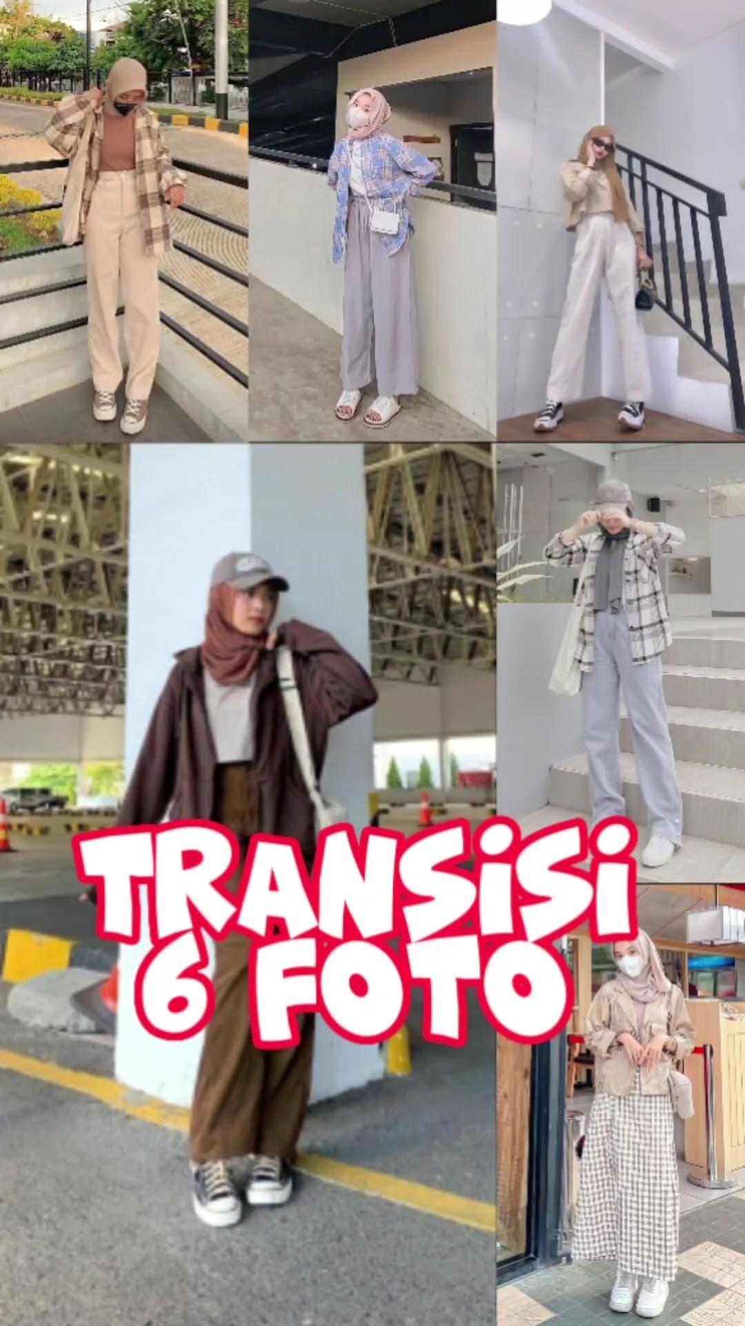 transisi 6 foto