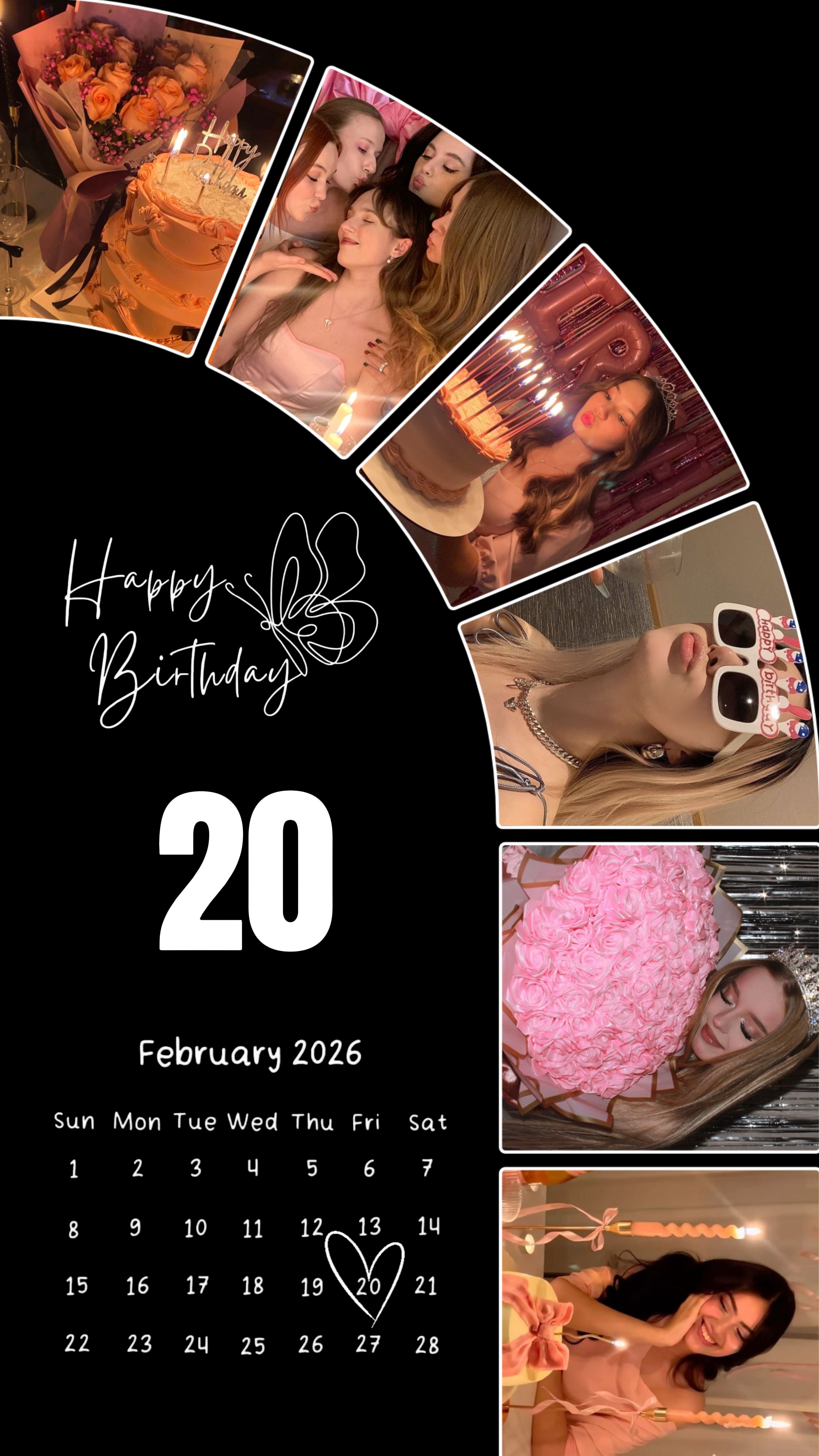 Cumpleaños 20 de febrero