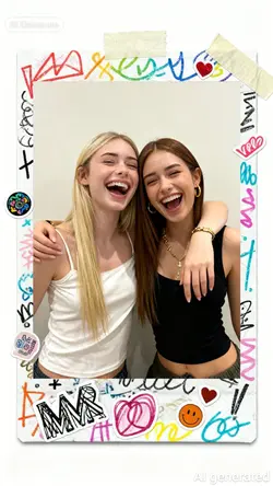 bestie polaroid