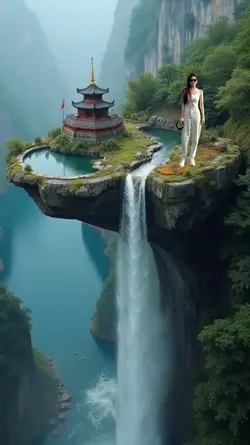 waterfall view 