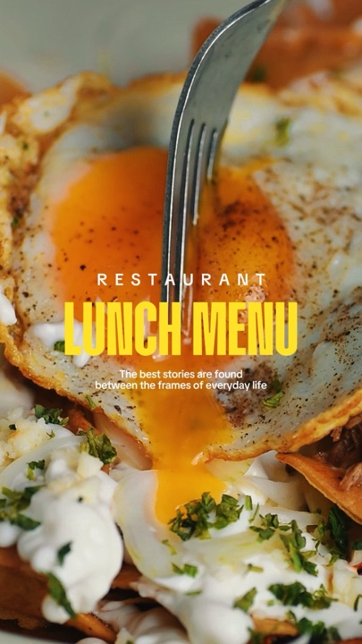 Lunch Menu